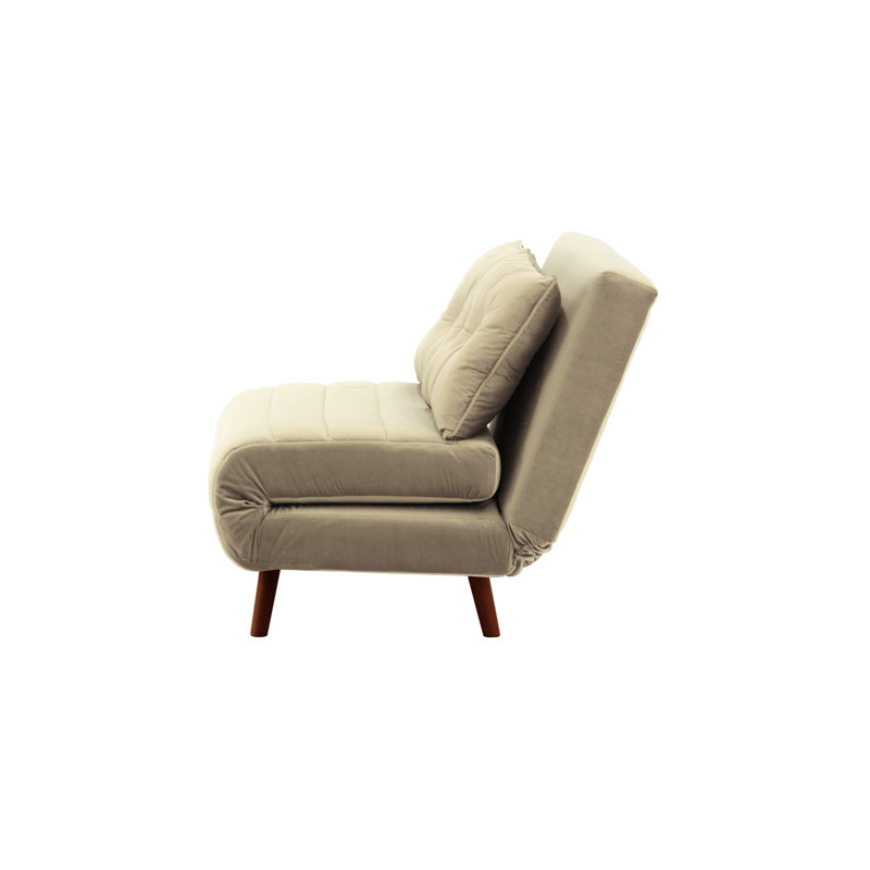 Rolen 2 Seater Sleeper, Beige, Reddish Brown