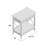 Trost 23.5'' W Solid Wood Nightstand-43562221