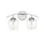 Éclairage pour meuble-lavabo à intensité variable à 2 lumières en chrome Schoenfeld-1028955973