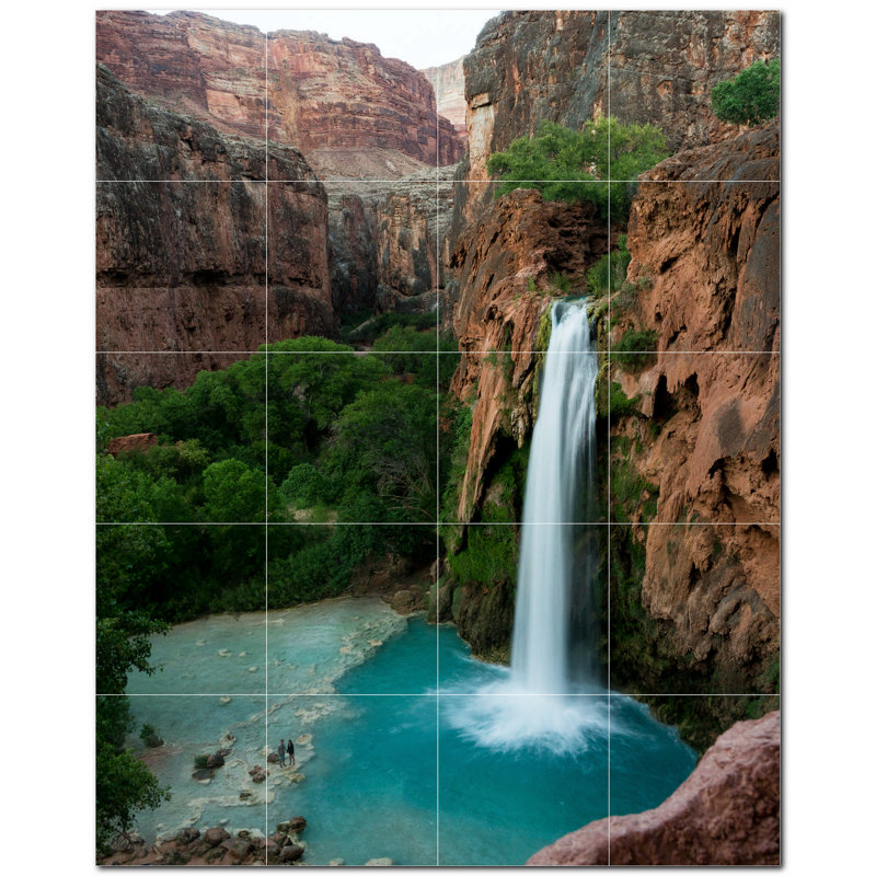 Photo de chutes d'eau 4,25 x 4,25