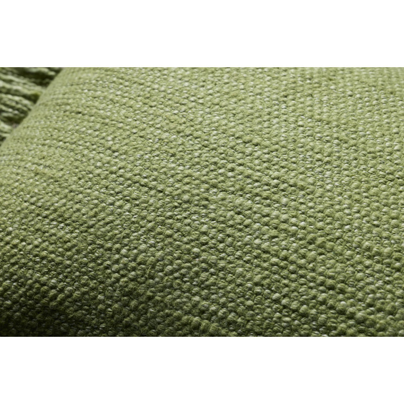 Coussin décoratif Magnolia Home par Joanna Gaines x Loloi Jett, Housse de coussin seulement - sans coussin, Carré 22 po