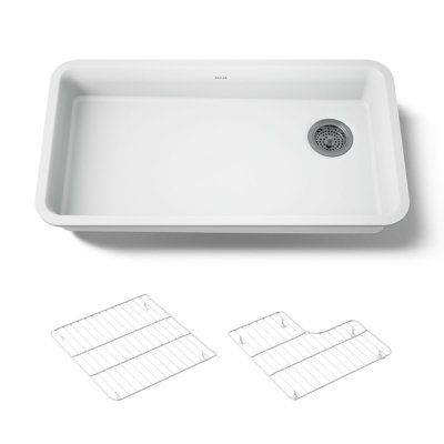 Cairn X 18 5/16 po X 5-11 / 16 po Évier de cuisine encastré à simple cuve