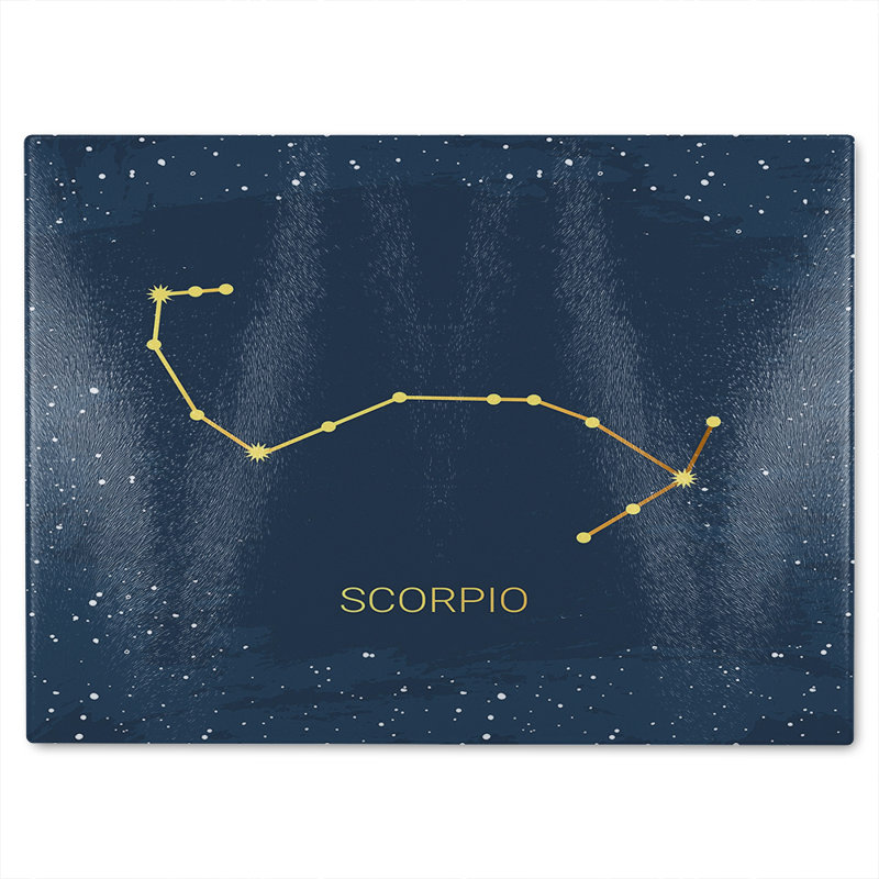 Scorpio Dining Glass Chopping Board