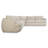 Bernhardt Jules 4 - Piece Upholstered Sectional