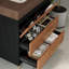 Meuble-lavabo autoportant moderne avec lavabo vasque en céramique et plateau en pierre frittée durable-670616674-670616701