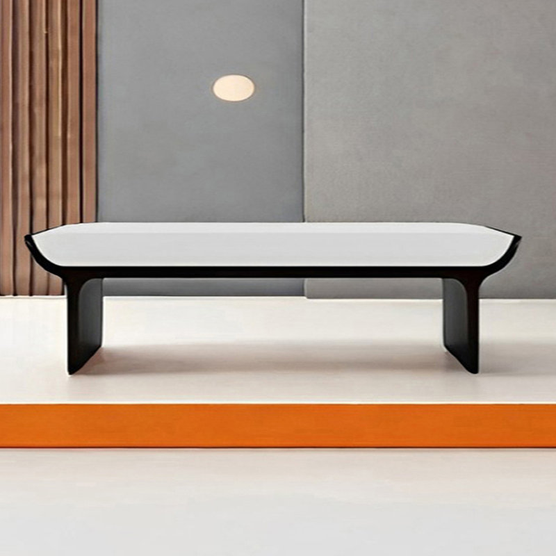 Banc rembourré en mélange de polyesteroffesardin, H 17,71 po x l 70,86 po x P 19,68 po