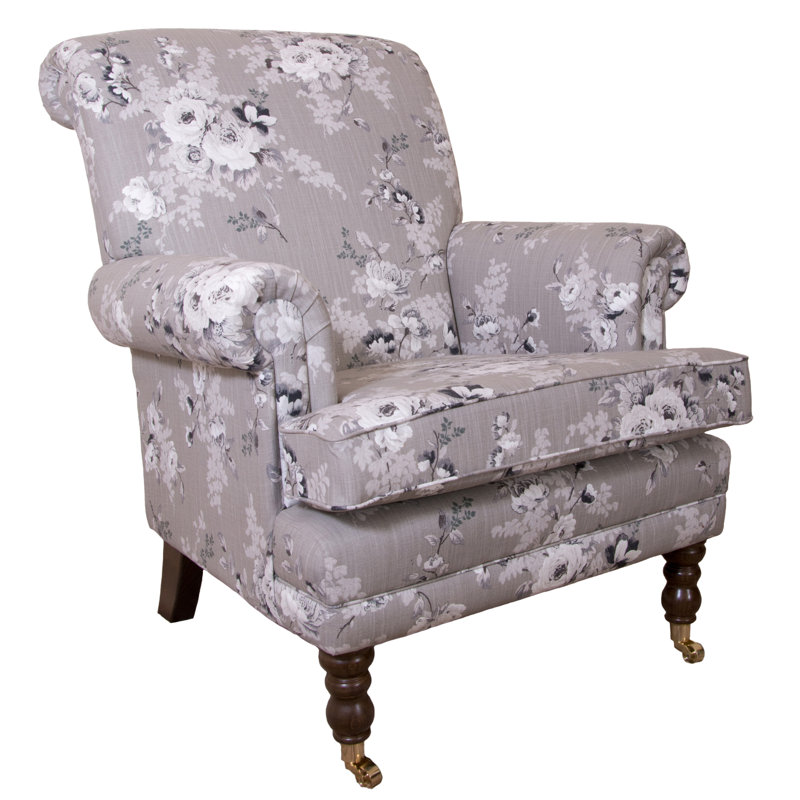 Pauline Upholstered Armchair, Chatsworth Dove