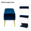 Banc de rangement rembourré en velours Kajana-1706549182