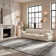 Riebe Abstract Silver/Black Area Rug