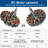 Sofucor Kemp 52" 3-Solid Wood Blade Classic Ceiling Fan with Remote Control and no Lights-91715618
