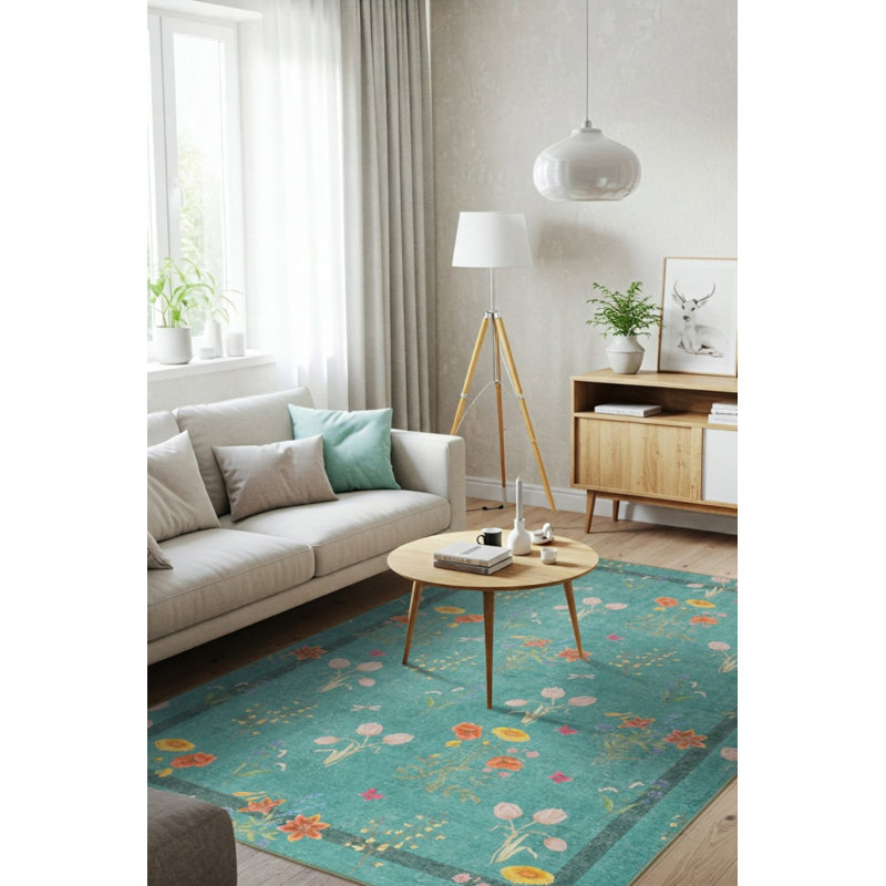 Tapis en chenille Hattiesburg, Rectangle 3 pi 10 po x 5 pi 3 po