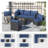 Graydin 6 - Person Patio Conversation Set with Cushions-1013558491