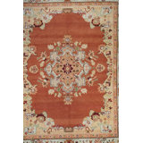 Wool Floral Area Rug