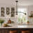Justyce 3-Light 55.9"W Oversized Kitchen Island Pendant