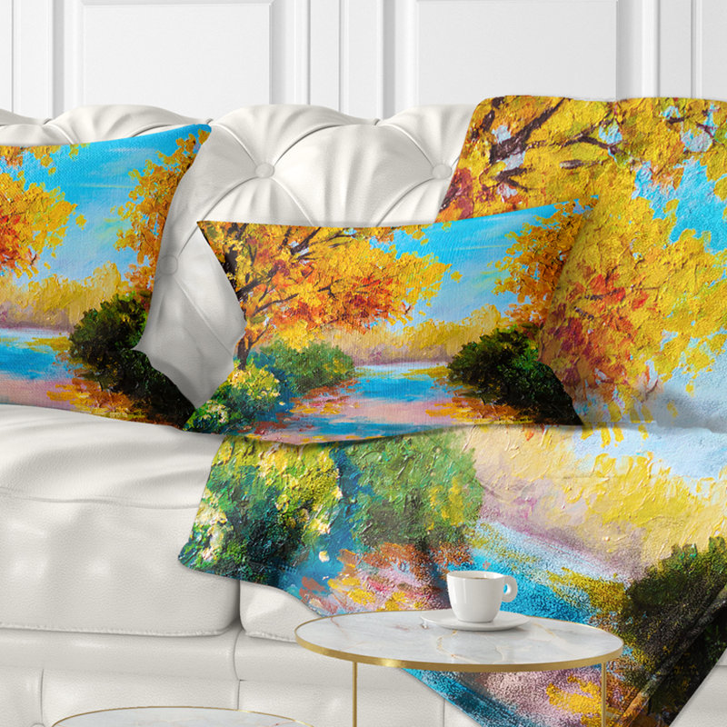 Coussin Schafer Landscape Autumn Forest
