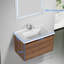 Meuble-lavabo simple 32 po avec plateau en céramique Gennep-1179760613