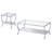 Seroff Chrome 2-piece Coffee Table Set