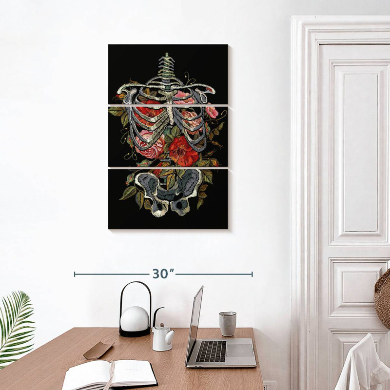 Hitzel Flowering Skeleton, 32" H x 20" W