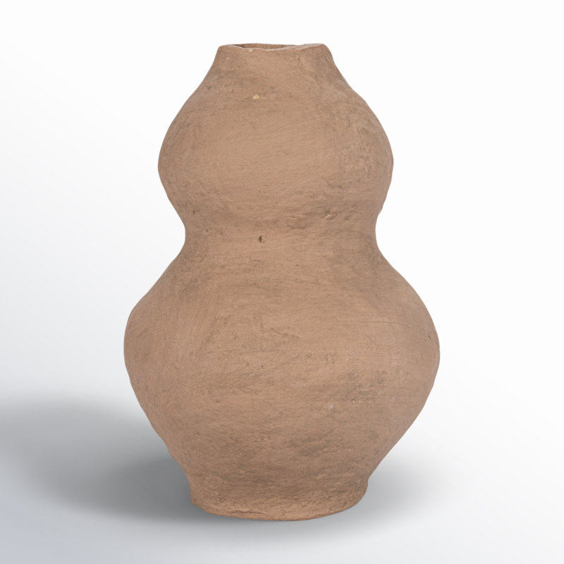 Mysaria Paper Mache Table Vase, 10" H x 8" W x 8" D