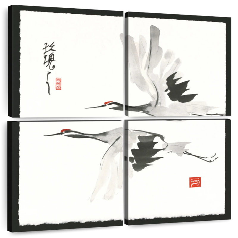 Brampt Zen Crane, 32" H x 32" W