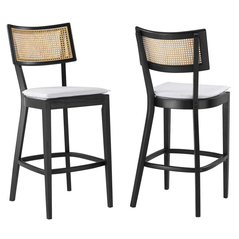 Modway Caledonia 30.7" Bar Stool, White