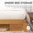 Solid Rubberwood Platform Bed-1136755662-1136755667
