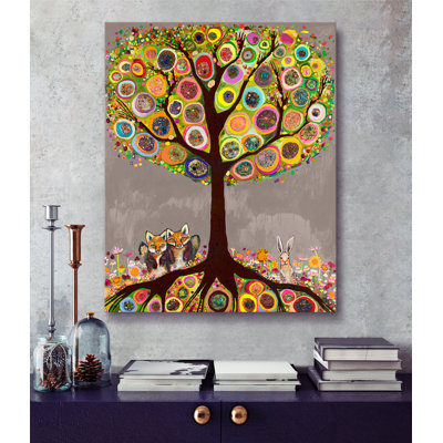 " Wildflower Bed " Painting