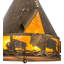 Luminaire suspendu conique unique à 4 lumières Teepee WBuffalo-16183393-66215429