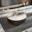 Table basse ronde en pierre supercristalline-108830277-108830274