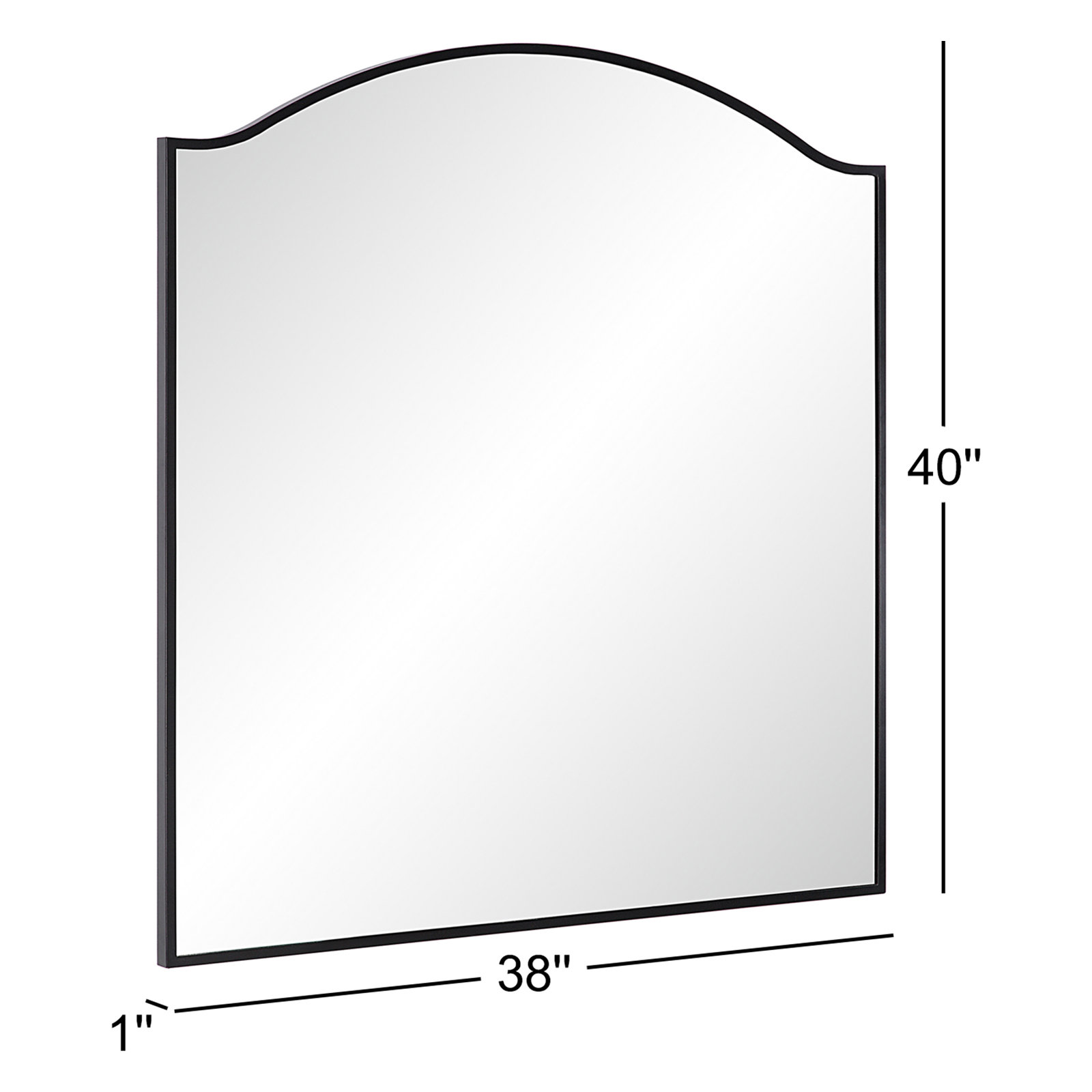 38" Accent Mirror