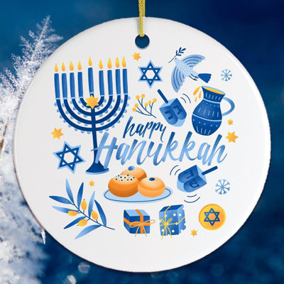 3'' Metal Holiday Shaped Ornament