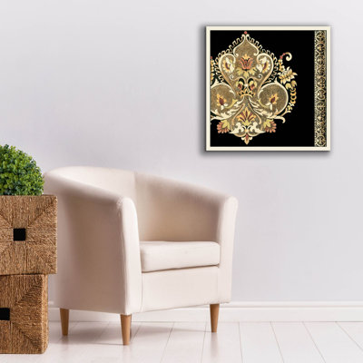  «Regal Adornment 2» par Chariklia Zarris, art mural sur toile, 26 po x 26 po