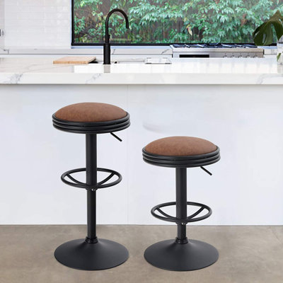 Tabouret pivotant à hauteur réglable