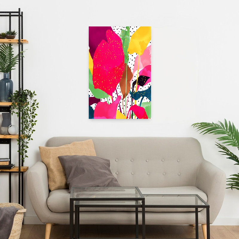Art contemporain, art tropical contemporain, H 24 po x l 16 po