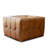 Hartlepool Leather Ottoman