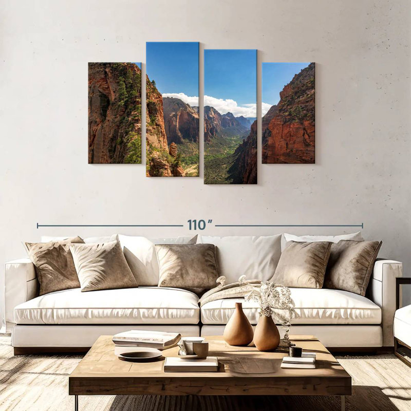 Alvord Bionless Zion National Park, H 48 po x l 75 po