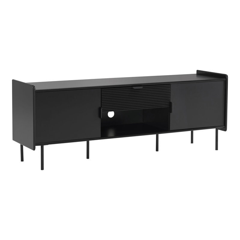 Tulle 60" Wide Tv Console, Black