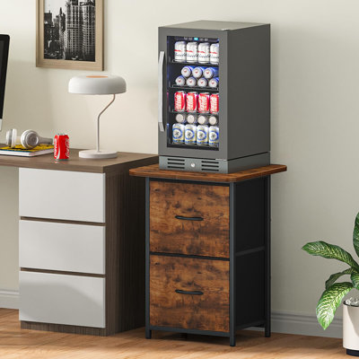 Mini Fridge Stand with Storage