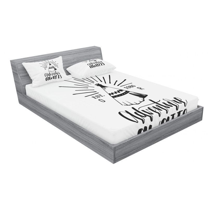 Microfiber Sheet Set, Full Sheet Set with Fitted Sheet