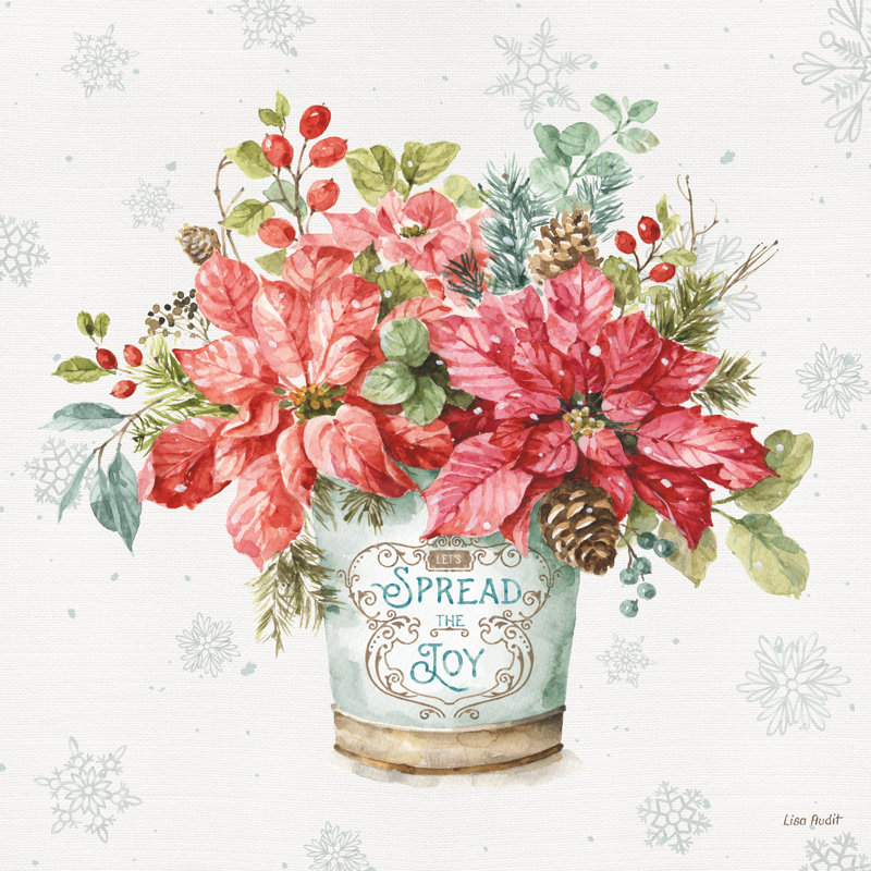 Impression sur toile, "our Christmas Story IV" par Lisa audit, H 30 po x l 30 po