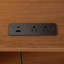 Meuble télé 55 po avec station de charge Dejesus