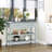 Versatile Kitchen Island With Sturdy Construction And Stylish Stainless Steel Top
