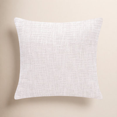 Malachy 20" x 20" Embroidered Cotton Pillow Cover