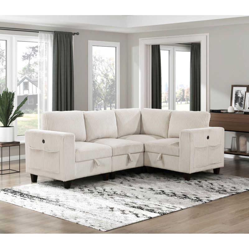 Canapé modulaire 4 pièces Modern