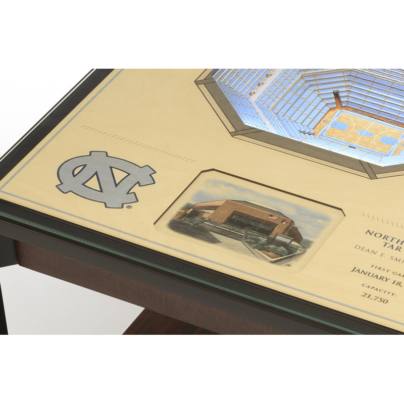 Stadium Illumina 26" Engineered Wood and Metal Lighted End Table