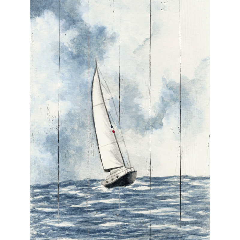 «Stormy Seas», art mural sur toile tendue, H 16 po x l 12 po
