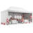 10' x 20' Heavy-Duty Party Tent, Waterproof Event Shelter with Removable Sidewalls-126556060