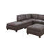Fauteuil capitonné en similicuir respirant 1pc