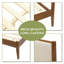 Lit plateforme tapissier Modern Farmhouse avec structure en bois et tête de lit beige, grand-562232707