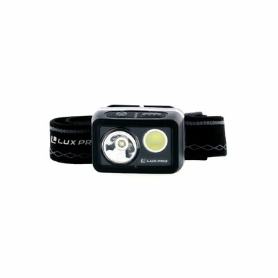 Black Battery Powered Collapsible LED Outdoor Headlamp -  LUXPRO, LP725